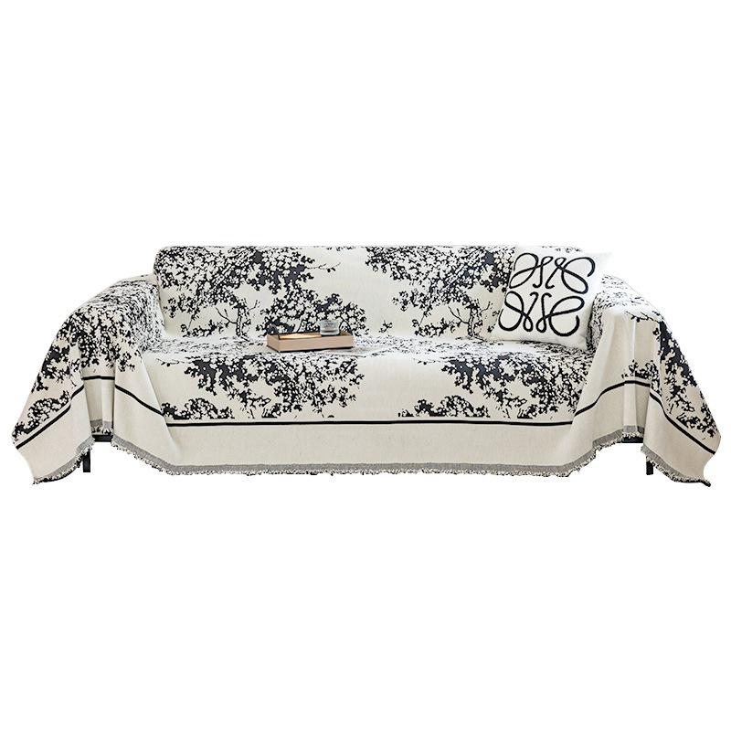 Jacquard Chenille Sofa Cushion Four Seasons Universal Anti-Scratching Sofa Towel All-Inclusive One-Piece Cover Sofa Slipcover Cover Cloth