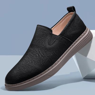 Fashion Outdoor Thick Soled Loafers Comfortable Sneakers Casual Shoes Men's High Quality Oxford Shoes Soft Sole Genuine Leather Shoes