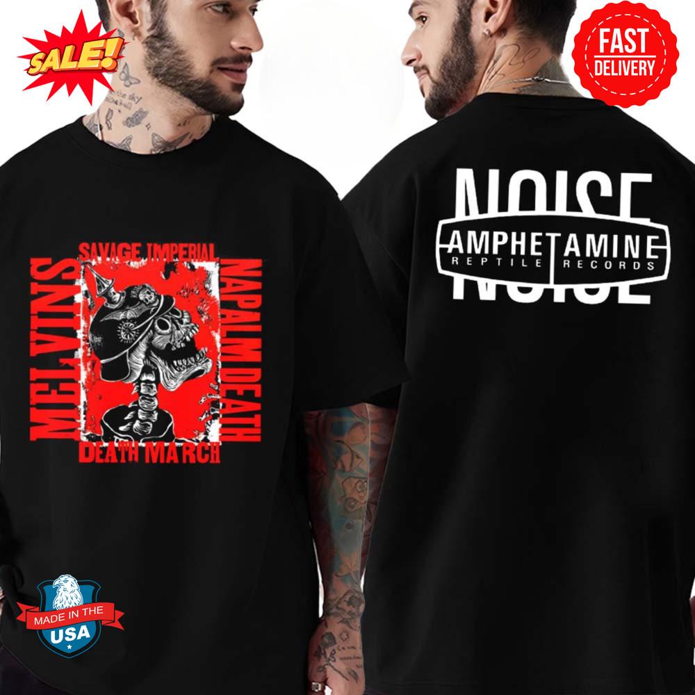 Napalm Death Merch Savage Imperial Death T-Shirt 2XL