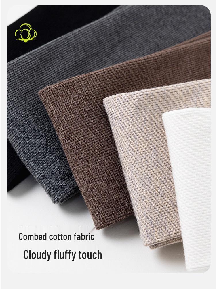 Dziewczęce Wszechstronne Bawełniane Legginsy 9/10 w Jednolitym Białym Kolorze na Wiosnę/Jesień