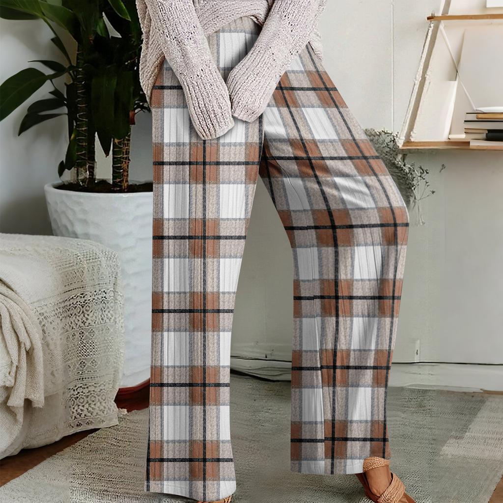 Pajama Pants, Sleepwear, Casual Drawstring Elastic Waist Pants, Comfortable Straight-leg Loose Pants