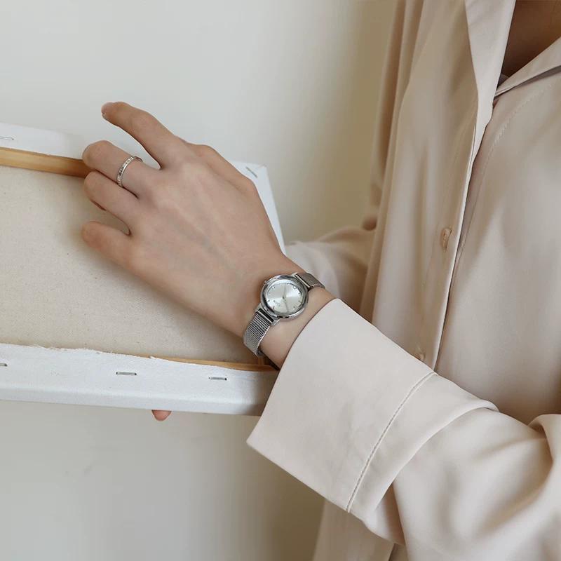 Julius Watch for Female Students, Small Dial, Ins-Style, Korean Version, Simple, Elegant, Artistic, Versatile, Julius Watch for Women