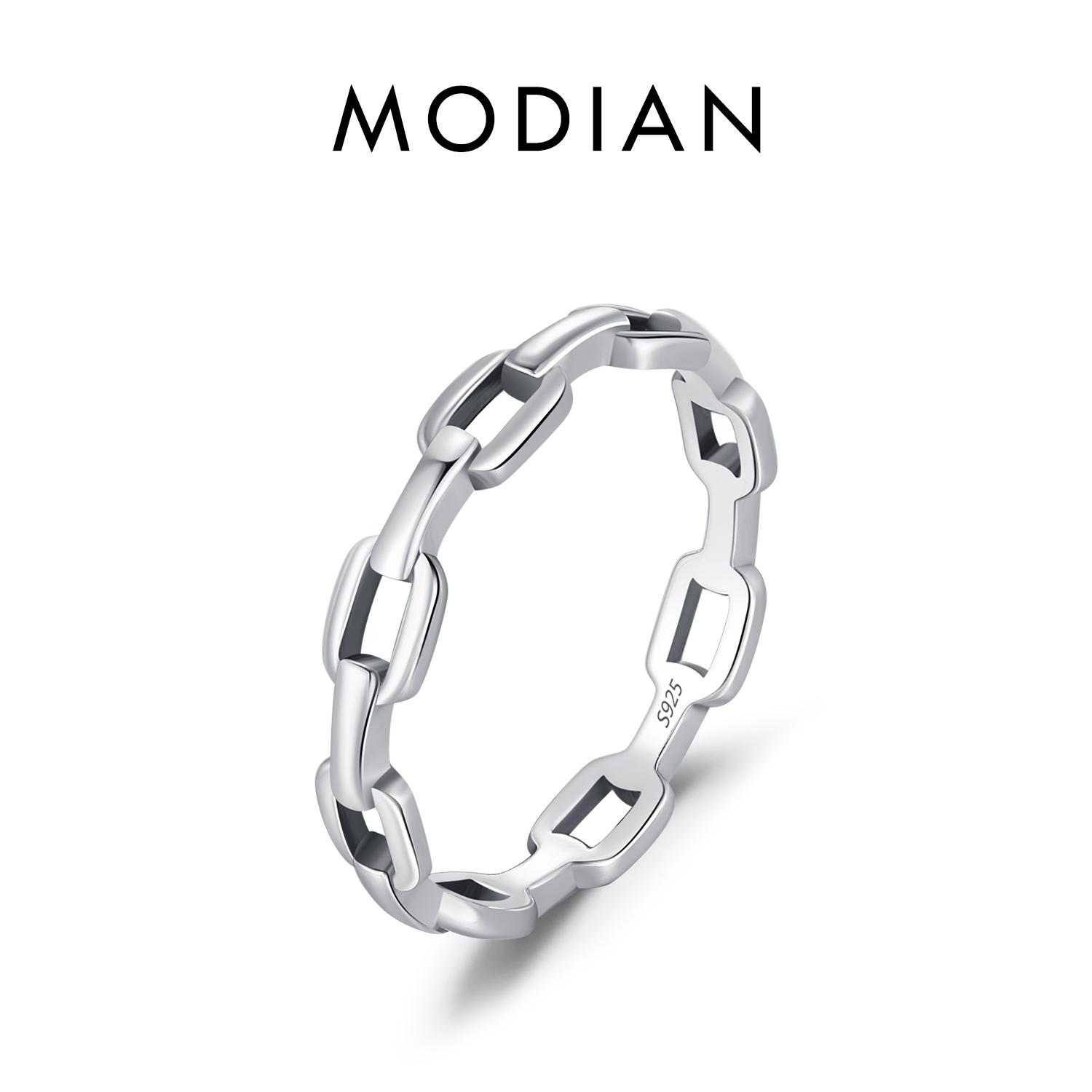 

925 Sterling Silver Daily Retro Lock Eternity Bands Rings Vintage Stackable Party Fine Jewelry For Women Accessories 5