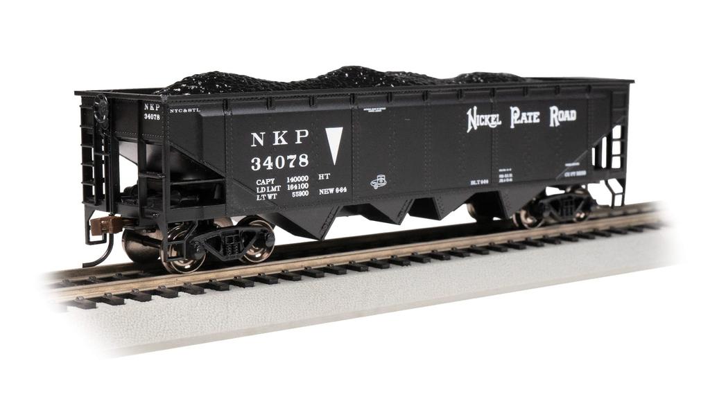 Bachmann Trains – 40ft Quad Hopper Car – Nickel Plate Road #34078 – HO Scale