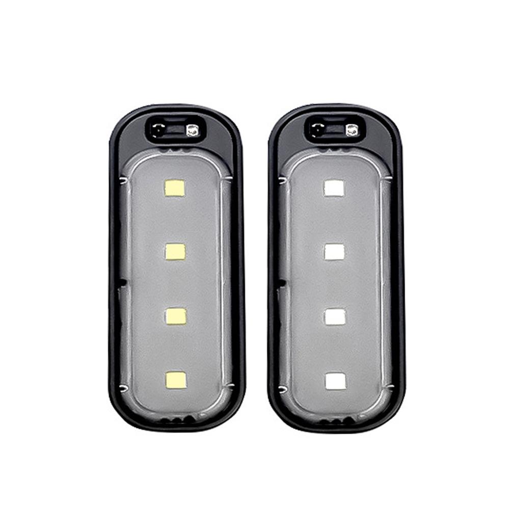 Wireless RGB Car Door Welcome Light Auto LED Decoration Ambient Lamps USB Charging Door Light Safety Anti-collision Signal Lamp