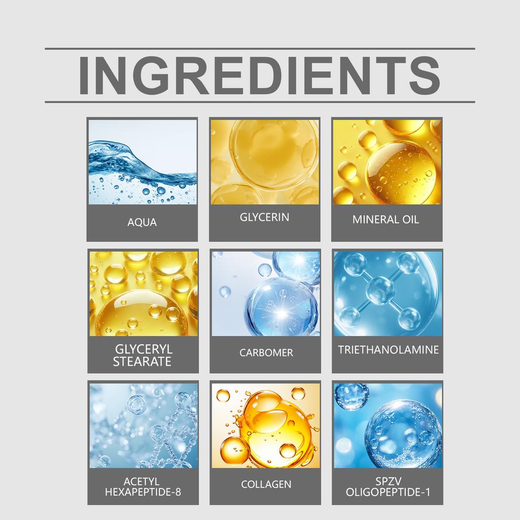 Gentle Nourishing Eye Cream Daily Hydration Lightweight Moisturizer for Delicate Eye Area Massage & Care