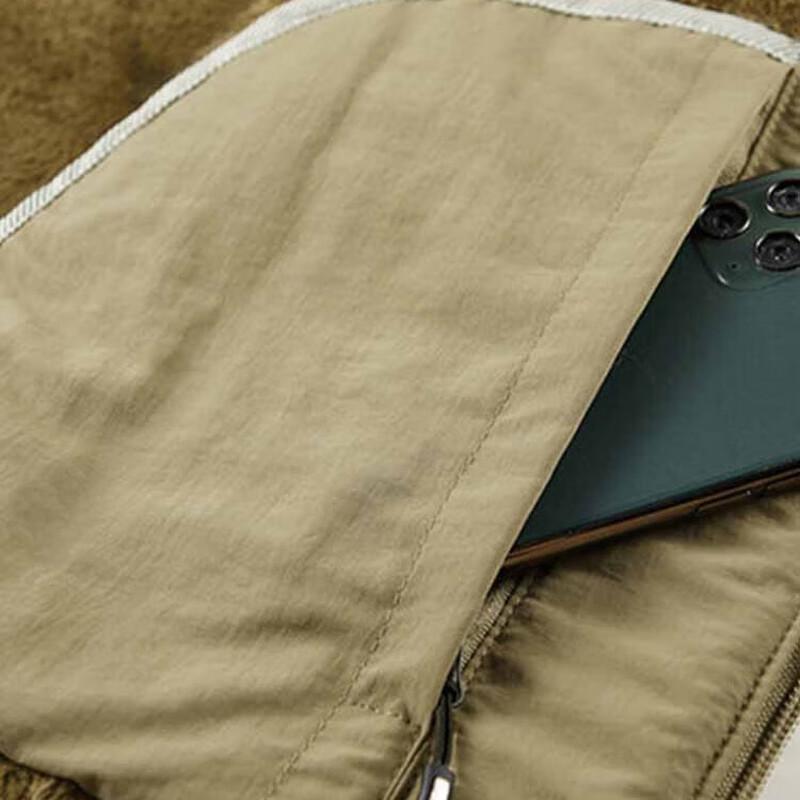 JEEP SPIRIT Men's Fleece-Lined Padded Vest