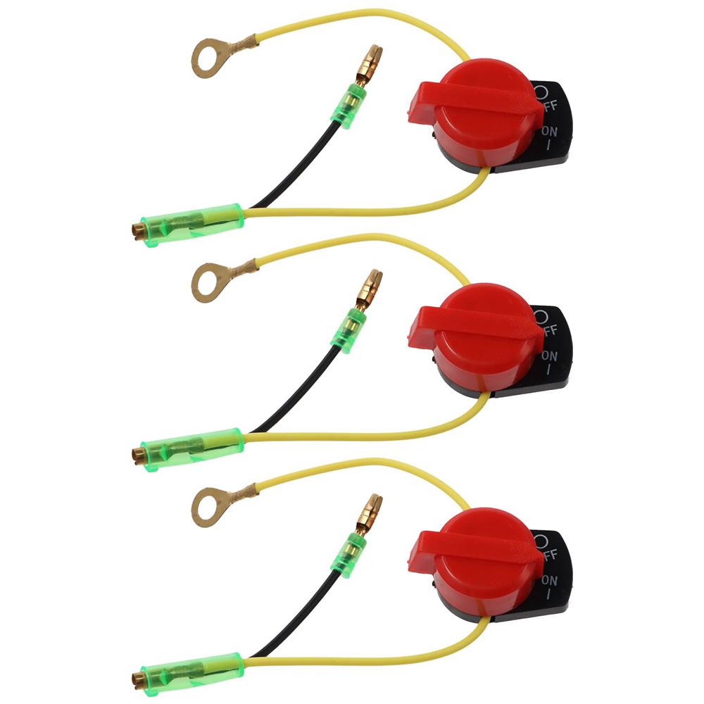 3Pcs 36100-ZE1-015 Engine On Off Stop Switch 36100-883-005 36100-ZH8-W41 GX160 Low Oil Alert Sensor 3 wires
