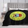 DTMF Más Fotos Puerto Rico Frog 2025 Fleece Throw Blanket Bad Bunny  Blankets for Sofa Couch Ultra-Soft Bedspread,