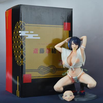 MX Anime Sexy Figures Girl Saito Naoko 1/6 Ver. PVC Action Figure 18 ± for Adult Collection Gift Model Playthings 21CM