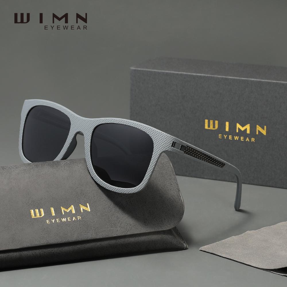 WIMN Trendy Sunglasses For Men Polarized UV400 TR90 Women Sun Glasses Daily Eye Glasses Driving Eyewear