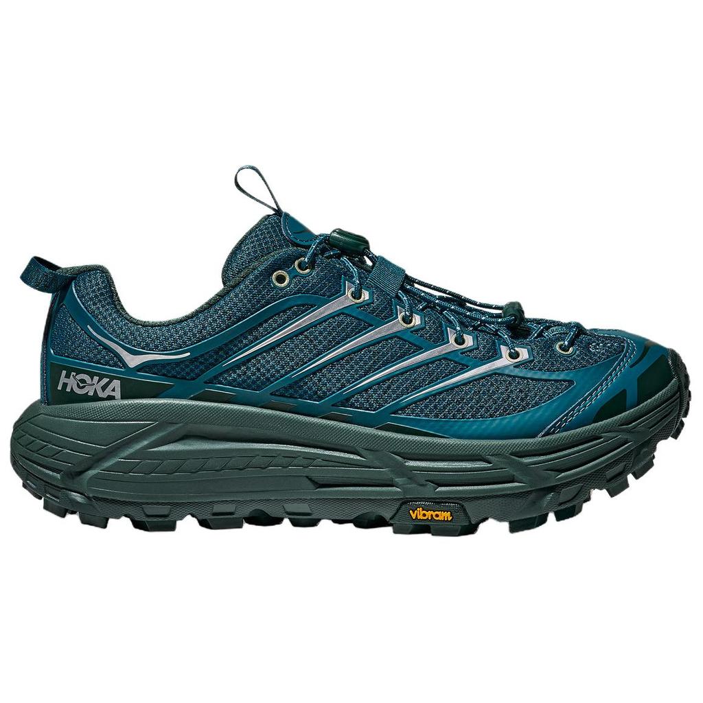 Hoka One One Mafate Three 2 Classic Comfortable Trail Running Shoes Unisex sneaker Wave-Blue Laurel-Green 1175490-TVB