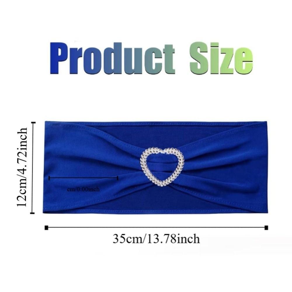 10PCS Washable Chair Ties Premium Quality Chair Decoration Elegant Chair Sashes  Holiday Celebration