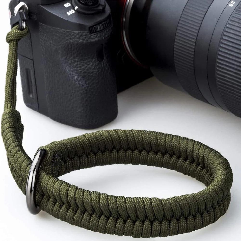 Handmade Woven Camera Wrist Strap with Safer Connector Camera Hand Strap Camera Strap for Canon Nikon Sony Fuji Leica Olympus