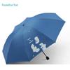 Paradise Umbrella, Dual-Purpose Sun and Rain Umbrella, Black Coating Umbrella, Sun Protection, Uv Protection, Sunshade Umbrella, Foldable Umbrella