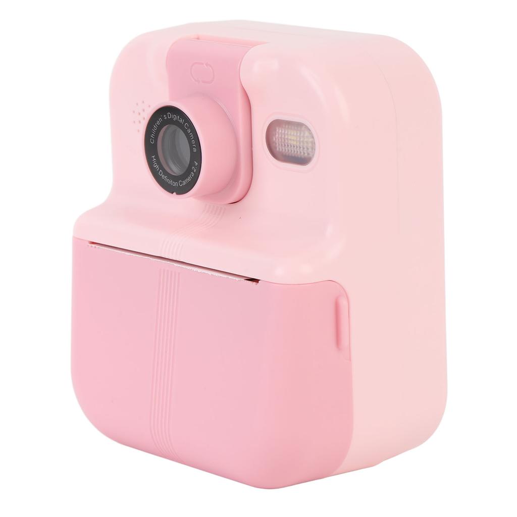 Camera   Print 48MP Photo 1080P Video 2.4 In   Screen Portable Camera 1200mAh Battery Support Music Games Play with 180 Degree Rotating Lens