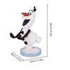 Držák na telefon Bílý rytíř v kresleném stylu pro líné hráče, pryskyřičný materiál, velikost 6,5 cm / 2,5 palce