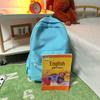 Japanese-Style Cute Solid Color Backpack for Girls and Women, Korean Version, Large Capacity for Middle and High School Students