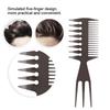 6 Types Portable Men Oil Hair Hairdressing Comb Wide Large Tooth Long Handle Hairstyle Comb