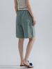 Aenhacheu Bermuda Jersey Shorts_Sagegreen