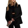 2026 Fall Winter Women's Fashion Casual Corduroy Placket Zip Up Padded Cotton Vest Sleeveless Jacket