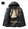 Men's 2025 Winter Hooded Thick Cotton Jacket - Warm, Windproof Korean Style Casual Coat