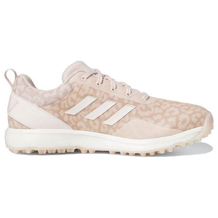 Adidas S2G SL 23 Shock Absorbing Slip Resistant Durable Low Top Golf Shoes Women Golf Shoes Pink White GV9429