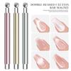 Double Head Magnetic Stick For Cat Eye Gel Polish Nail Magnet Tool Magnet Pen Nails Art Design Glitter Effect Manicure Tools