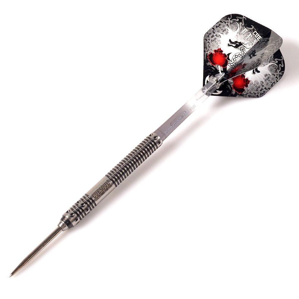 CUESOUL Dragon Series Tungsten 24g Darts Set with Barrels 90% Steel-Tip Titanium-Coated (CSDN-M2305)