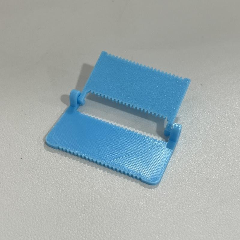 2Pcs Hinged Sewing Template Ruler Plastic Quilting Measuring Tool Edges Locking Stitching Guide for Fabric Stitching