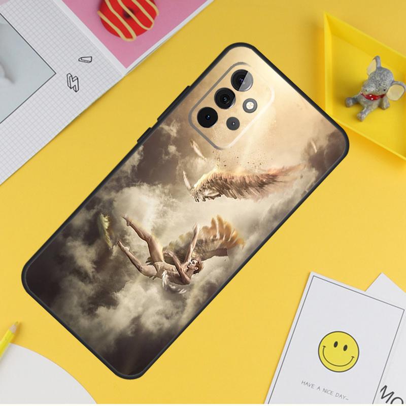 Renaissance Art Paint Cover For Samsung Galaxy A34 A35 A14 A15 A25 A53 A33 A13 A52 A32 A12 A51 A71 A54 A55 Case