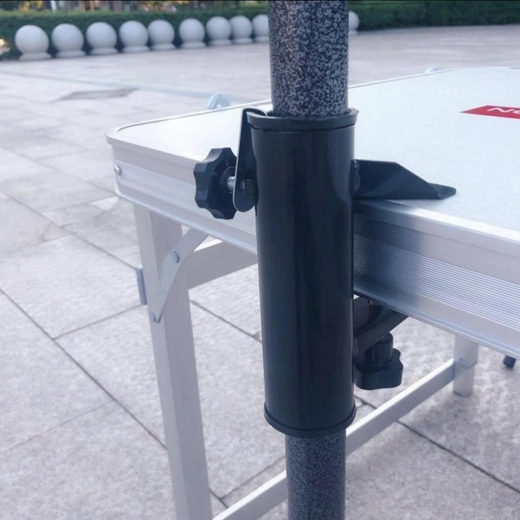 Umbrella Holder with Clamp Heavy-Duty Mount Adjustable Screws for