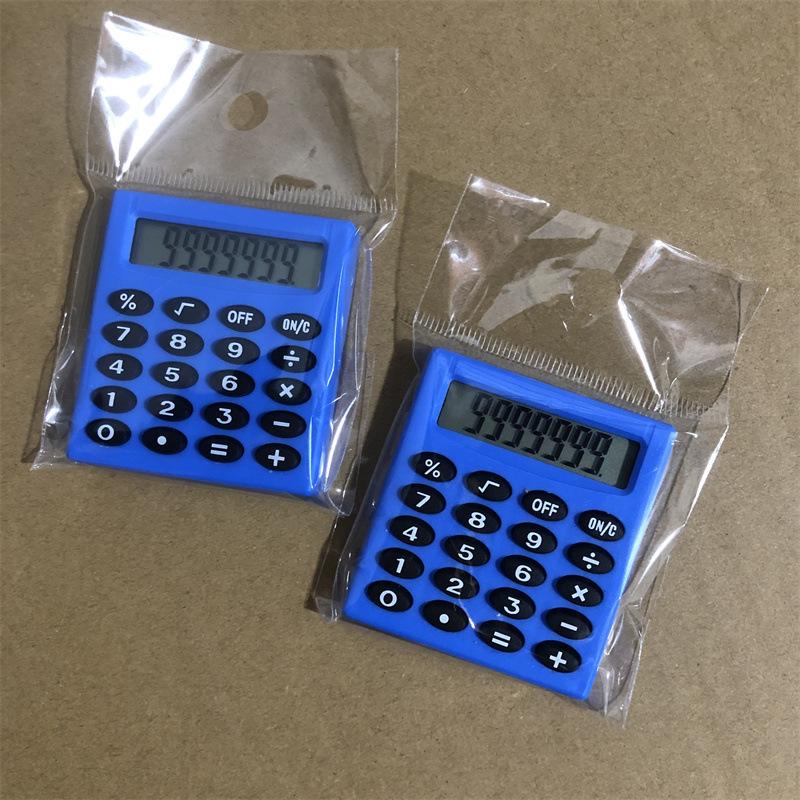 1Pcs Boutique Stationery Small Square Calculator Personalized Mini Candy Color School and Office Electronics Creative Calculator