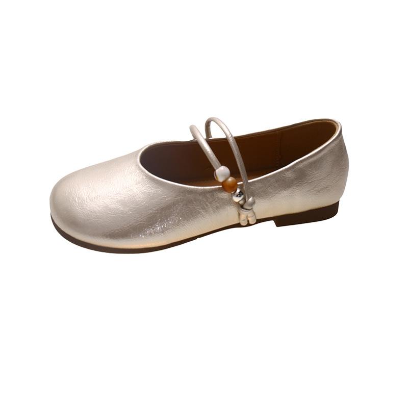 Anti-slip Women s Shoes - New Style Flat Shoes with Soft Soles 35 золотой