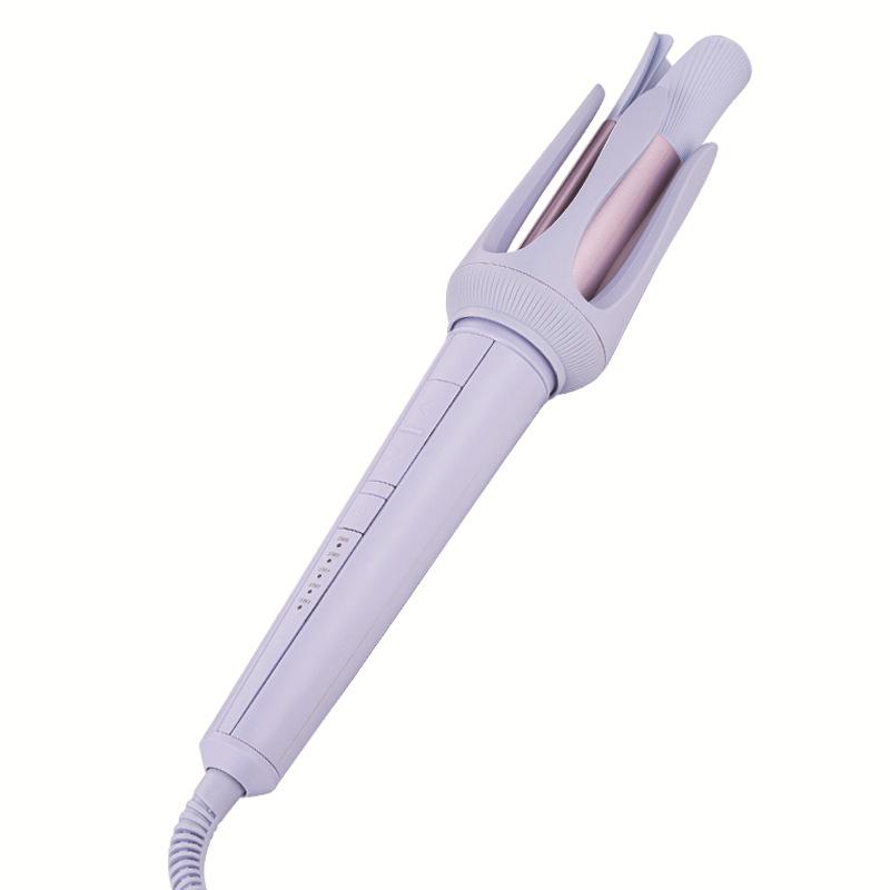 

Полностью автоматическая ленивая электрическая плойка для завивки волос, отрицательные ионы, вращающаяся плойка с большой волной 32 мм W886Q фиолетовый
