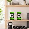 Dumbbell Support with Cradle Pads Portable Detachable Base Anti-Rolling