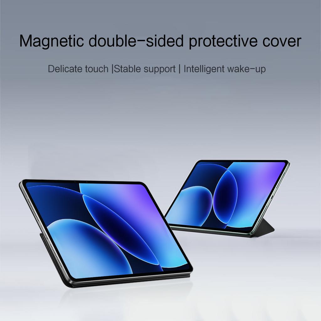 Xiaomi Pad 8 Pro/Pad 8 için Deri Kılıf Origami Standı Manyetik Tablet Kılıfı Otomatik Uyanma/Uyku