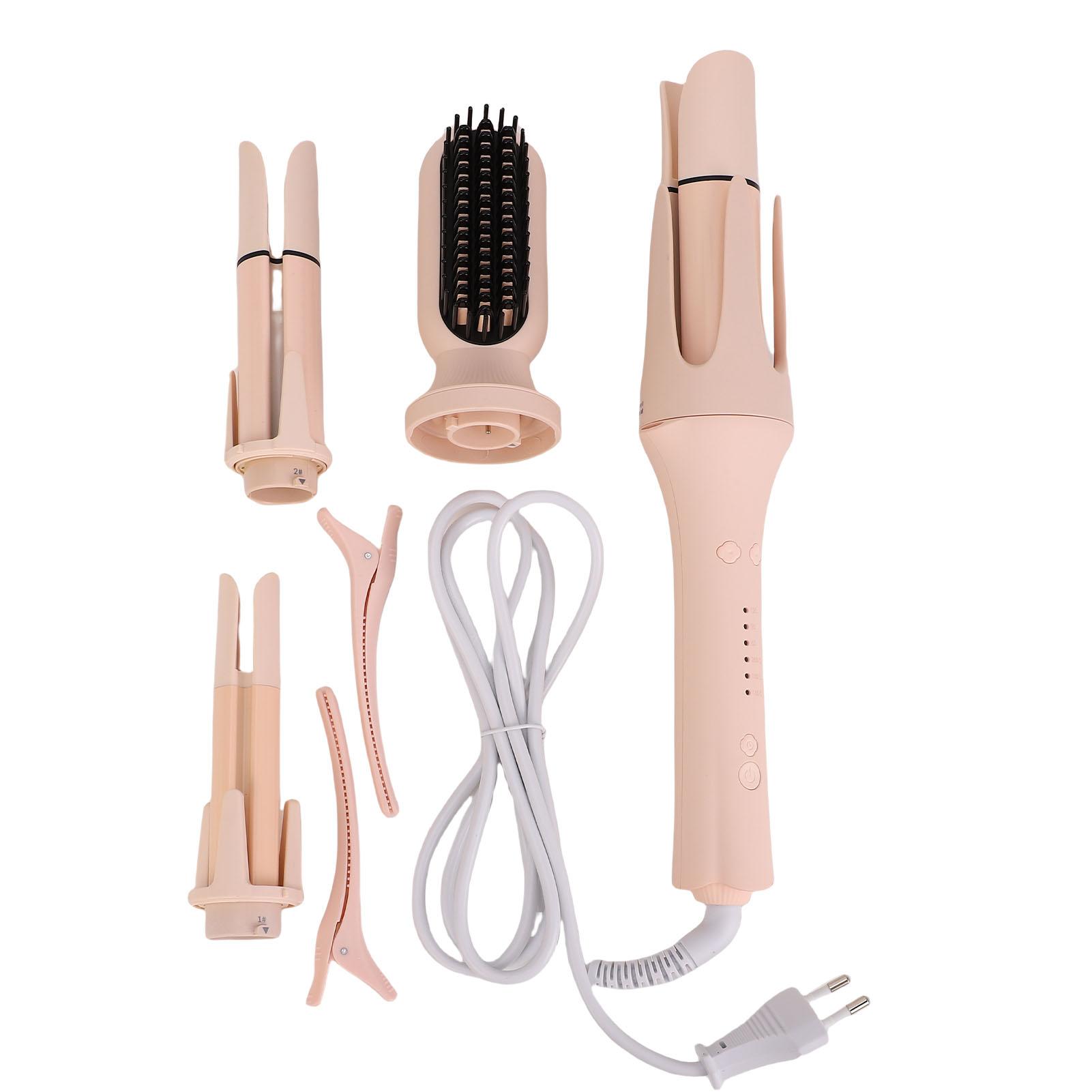 

Автоматическая ионная керамическая плойка 4 в 1, набор вращающихся плоек с отрицательными ионами и выпрямителем EU Plug