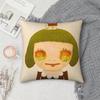 Art YYoshitomo NNara Pillow Case Square DoubleSided Printing Sofa Cushion Cover Pillowcase Bedroom Bedside