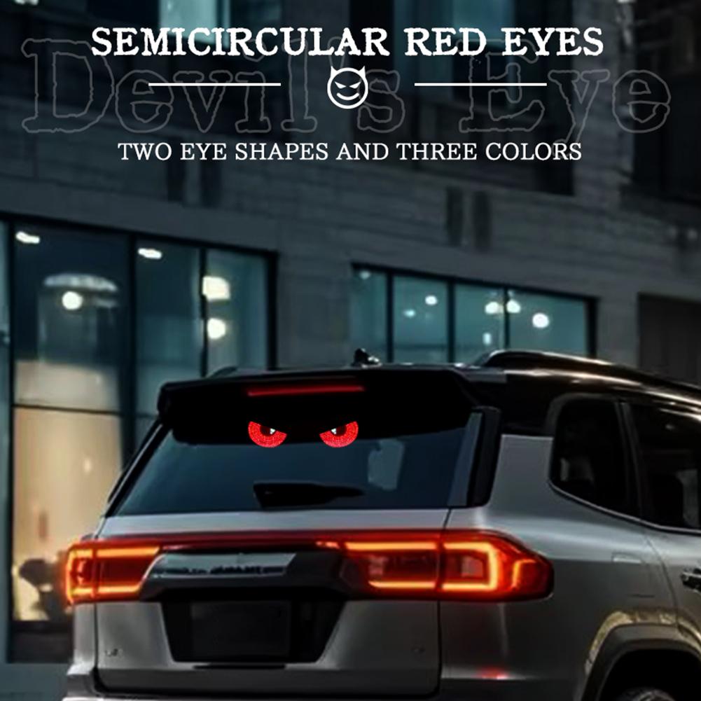 Devil's Eye Car LED Decorative Lights Fun Emoticon And Decorative Car For Cars Light Compatible G4S9