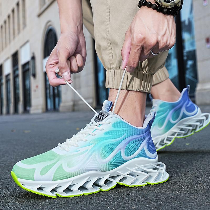 Boty pánské Tenisky Mužské ležérní Pánské Boty tenis Luxusní boty Trenér Závody Prodyšné Boty módní povaleči běhání Boty pro muže