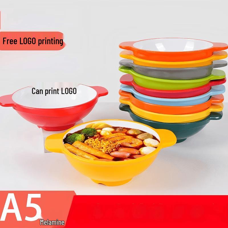 Diren Melamine Noodle and Soup Bowls