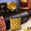 Art Halloween Pillow Case Removable Washable Cushion Cover – All-Season Soft Linen