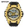 Sanda Watch Men'S Electronic Watch 6015 Youth Simple Waterproof Luminous Sports Men'S Tide