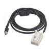 Car Auto Aux Adapter Cable 12 Pin AUX Auxiliary Audio Input Kit Adapter Cable for BMW E60 E61 E63 E64 Car-Styling