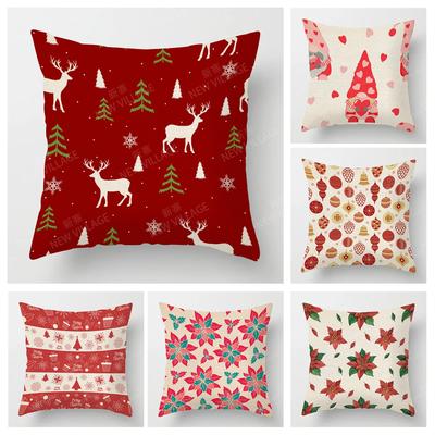 Modern Home Living Room Decor Throw Pillow Covers Cushion Sofa 35X35Cm 40X40 60X60Cm 45X45Cm 40*40Cm Pillowcase Merry Christmas
