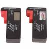 2PCS Battery Power Tester Portable Battery Capacity Checker Digital and Pointer Type 168‑168D