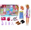 Leantoys Anlily Doll 4 In 1 Doctor Hairdresser Chef Animals Clothes Accessories