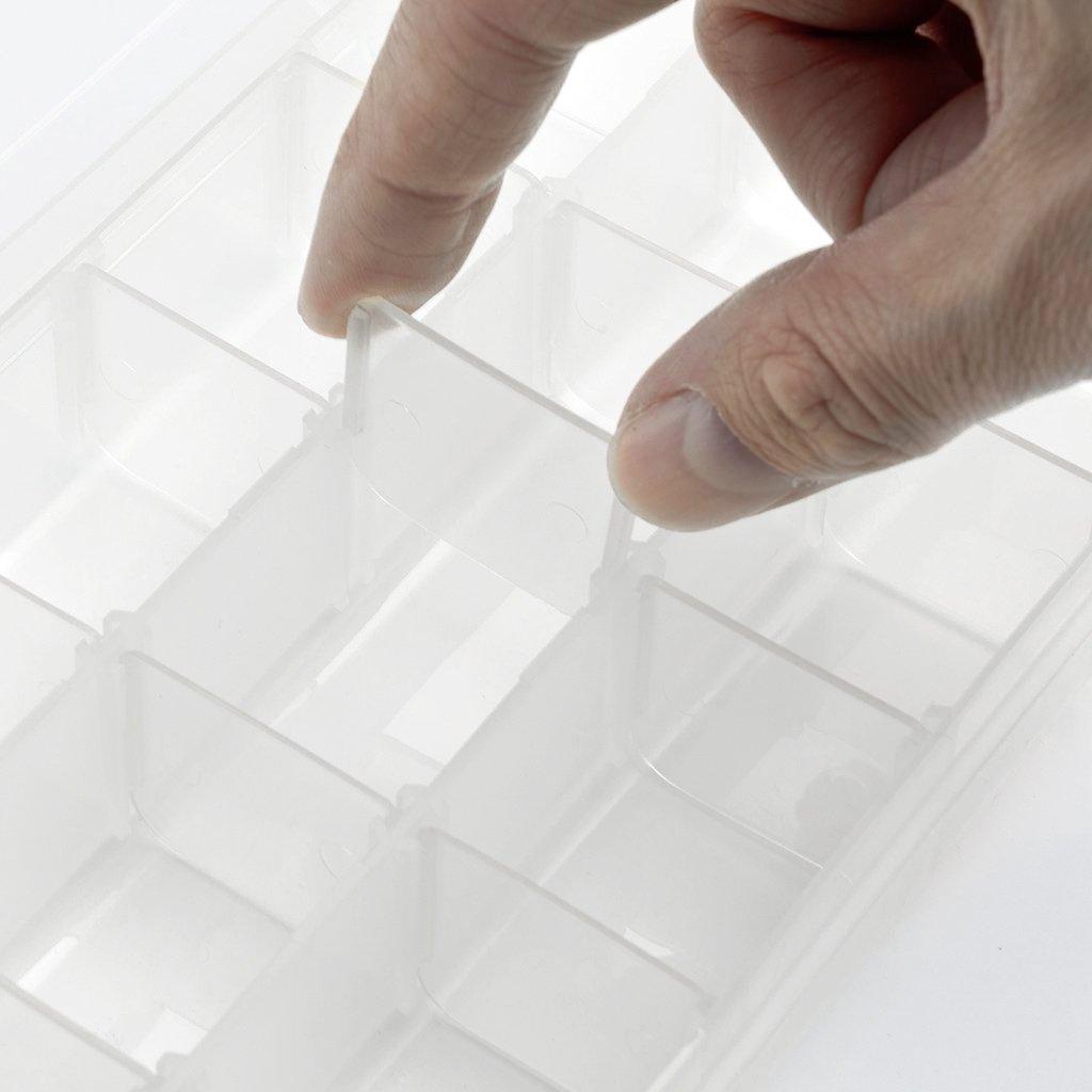 Oruldo Fishing Tackle Large Capacity Tackle for Storing and Perfect as a Lure with Removable and Adjustable Dividers Box, 4-Tier Design, Tackle,