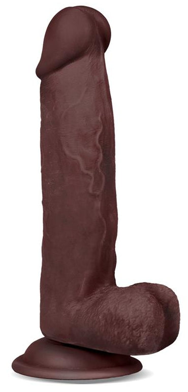 Realistic Dildo Slidy Cock 15 X 4cm Brown - LIKETRUE - Realistic Dildos